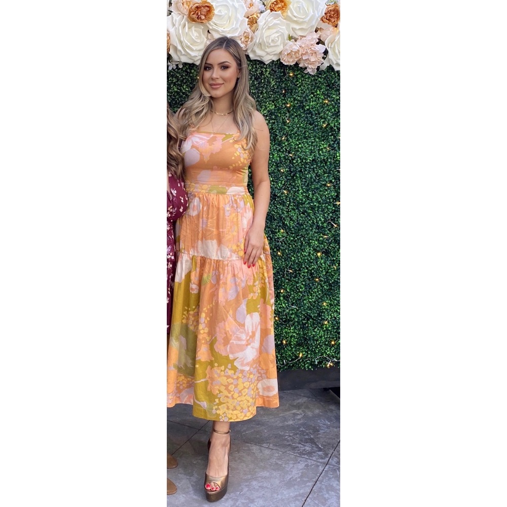 Floral maxi dress